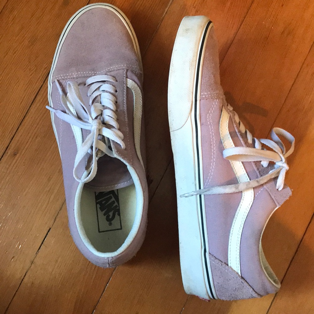 Lavender Suede Vans